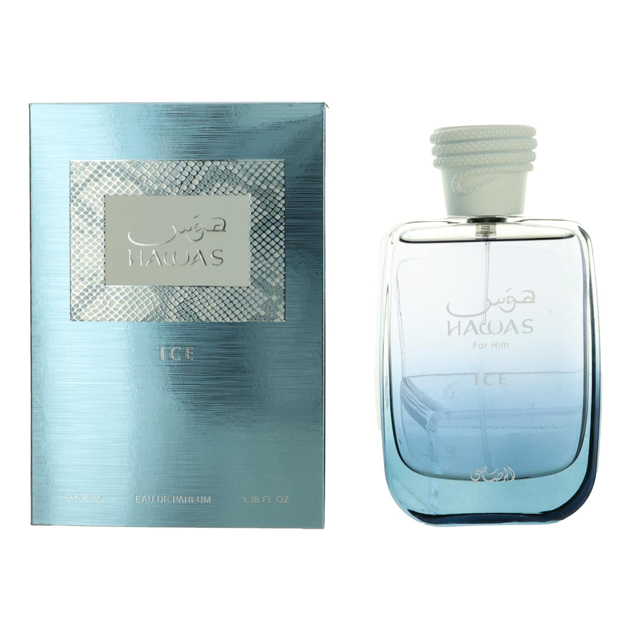 Photo of Hawas Ice by Rasasi, 3.38 oz EDP Spray for Men